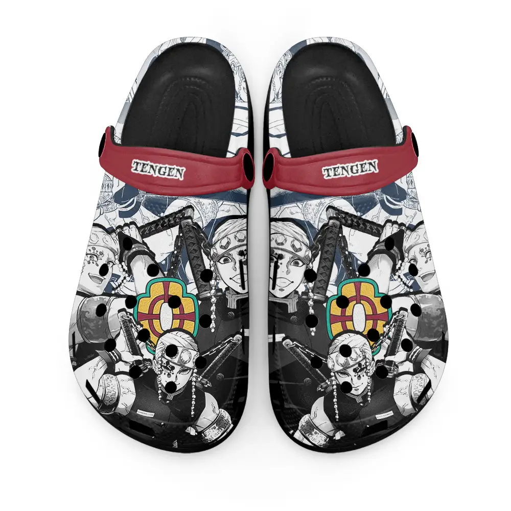 Tengen Uzui Personalized Anime Clogs