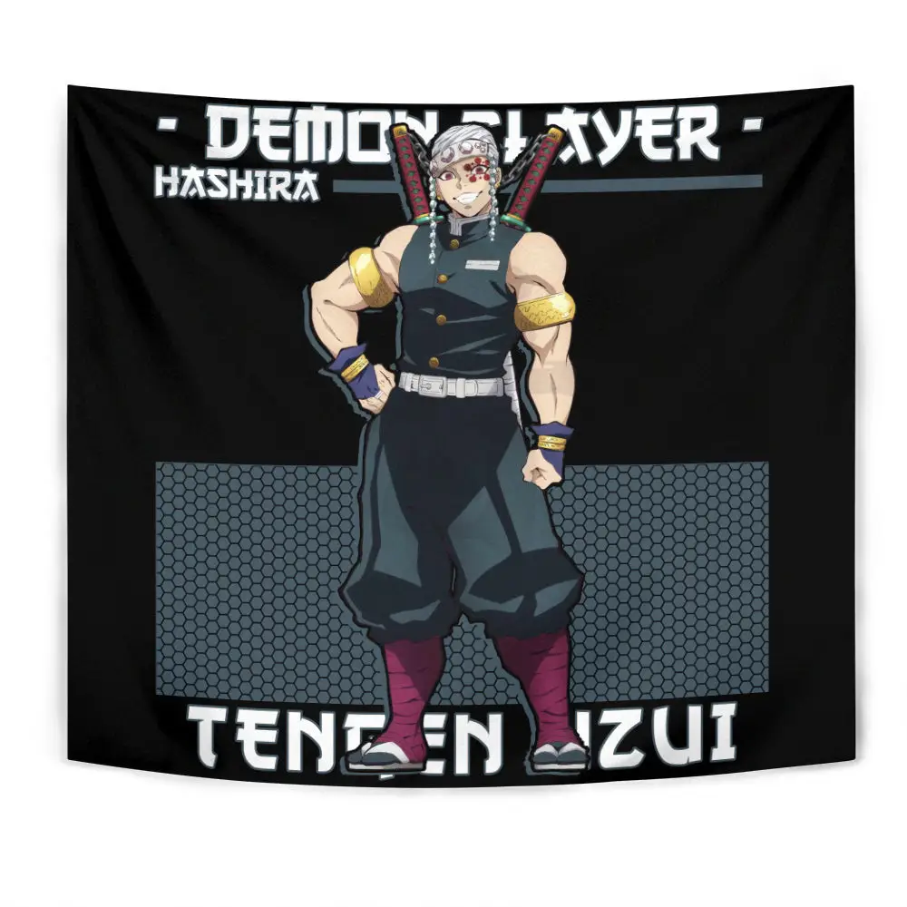 Tengen Uzui Tapestry Custom Anime Wall Decor