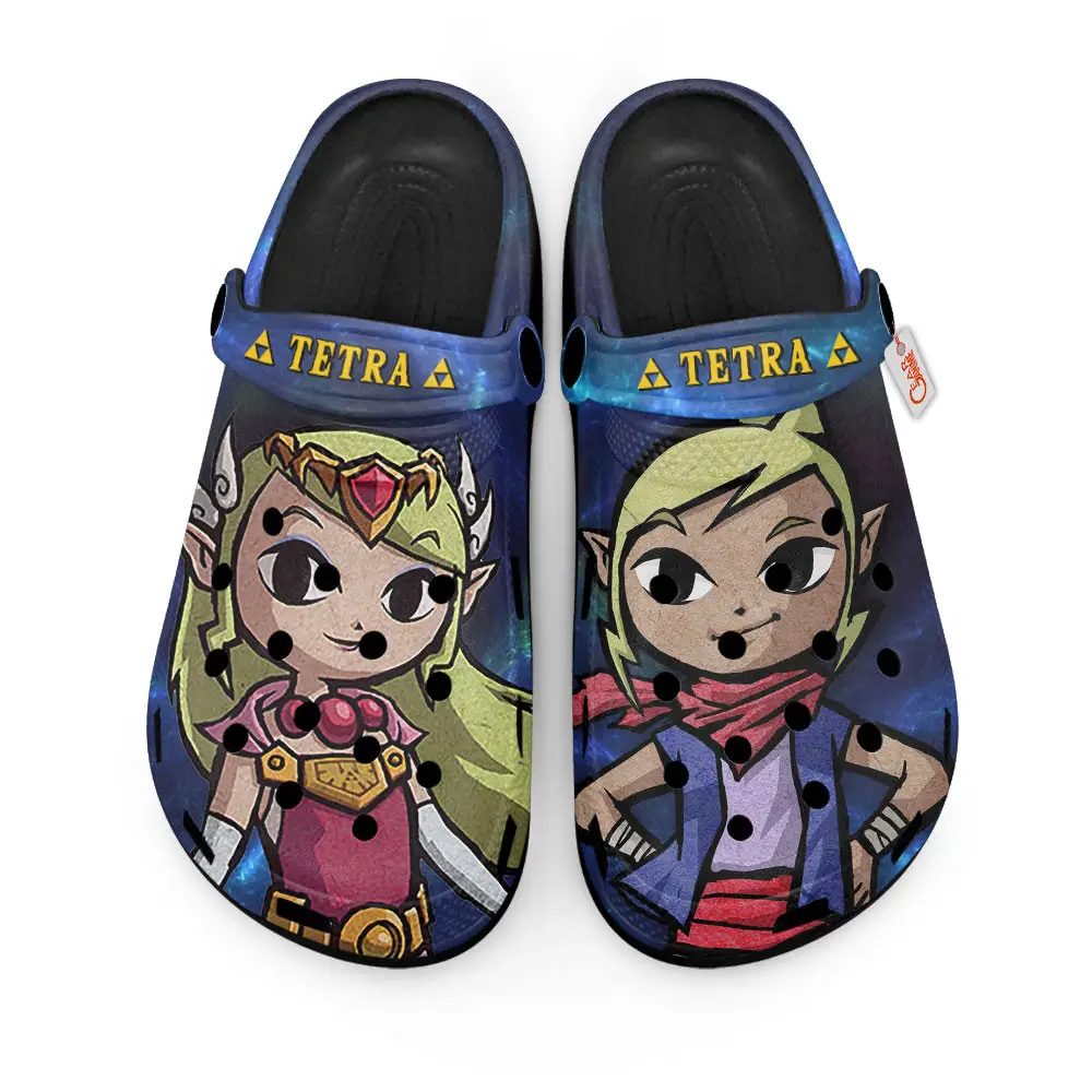 Tetra Premium Clogs Legend of Zelda Personalized