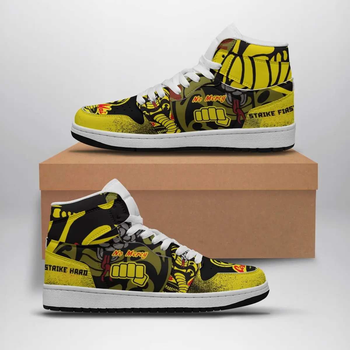 The Karate Kid Cobra Kai Air Jordan 1 Shoes