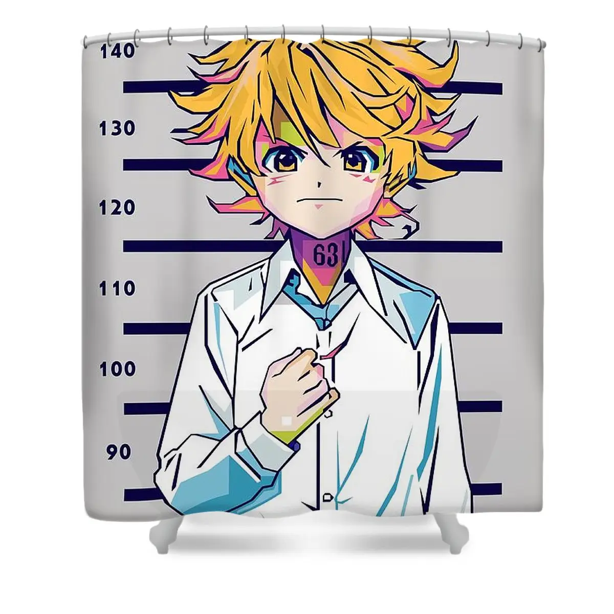 The Promised Neverland 5 Poster Shower Curtain | Anime Shower Curtains