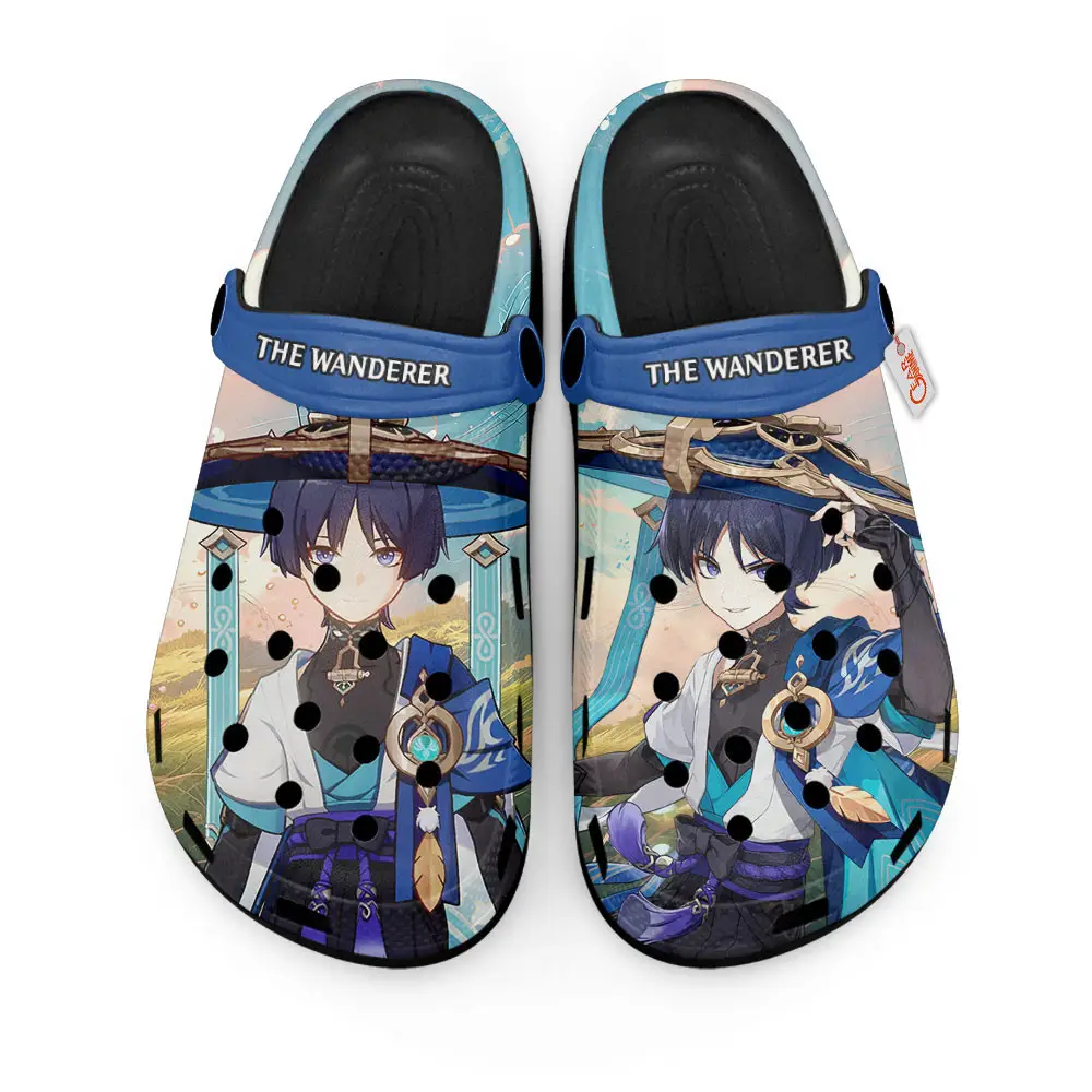 The Wanderer Genshin Impact Edition Premium Clogs Personalized Name