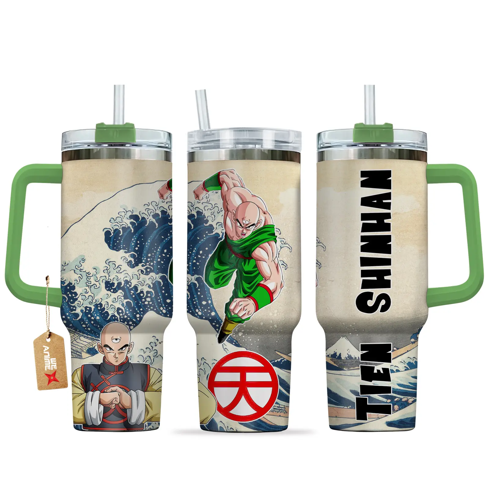 Tien Shinhan Anime Tumbler 40oz Kanagawa Collection