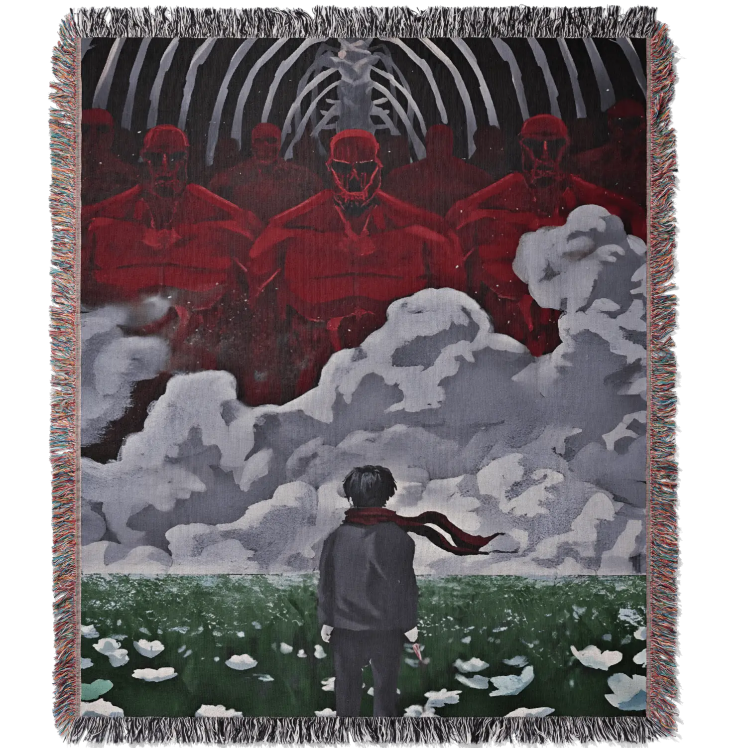 Titan 4 Woven Blanket Tapestry