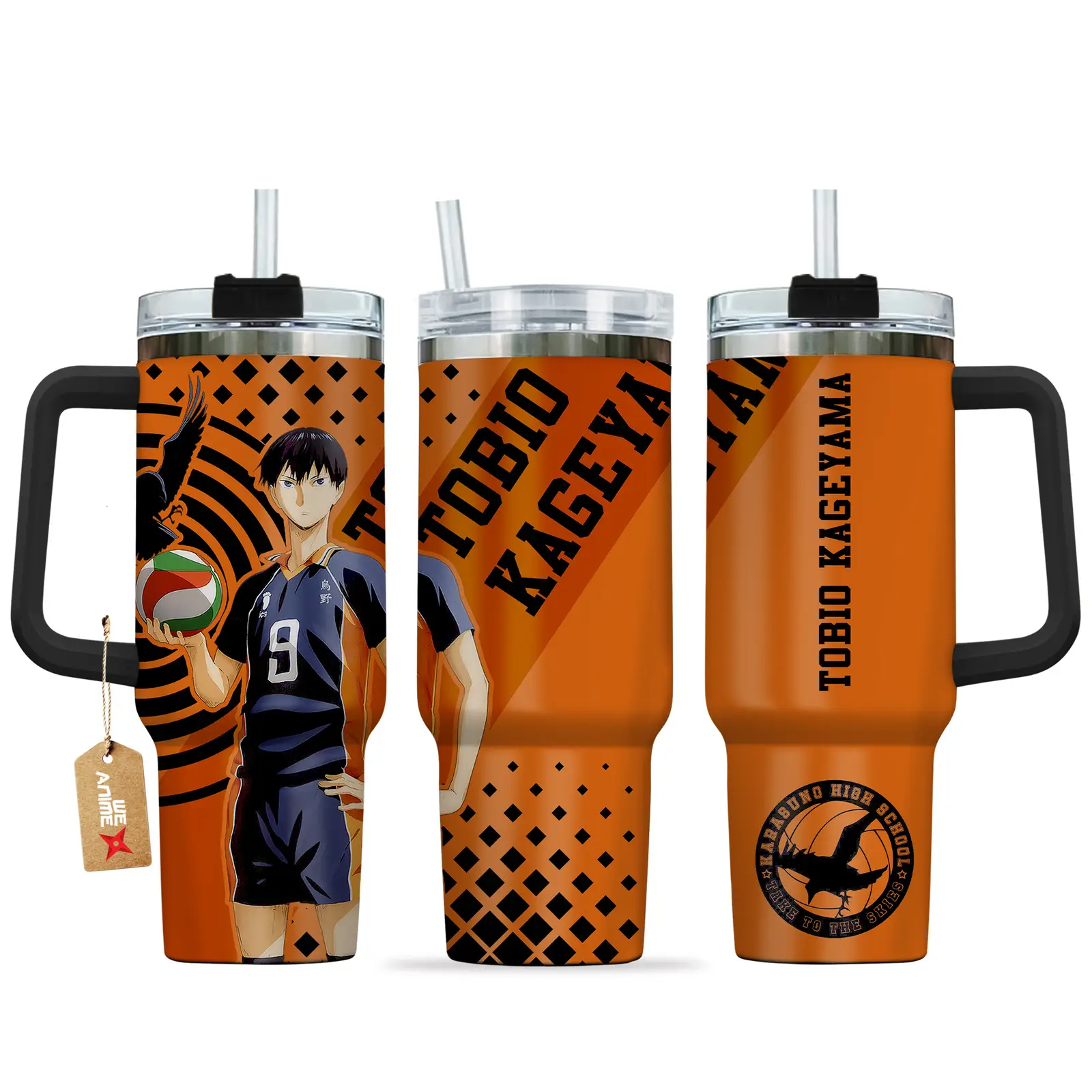 Tobio Kageyama Anime Tumbler 40oz Collection