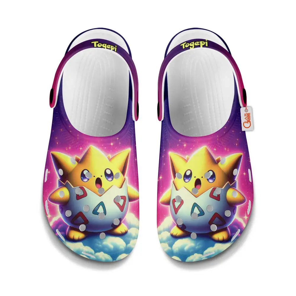 Togepi Edition Custom Anime Clogs Art Style