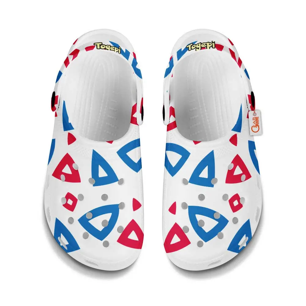 Togepi Edition Custom Anime Clogs Pattern Style