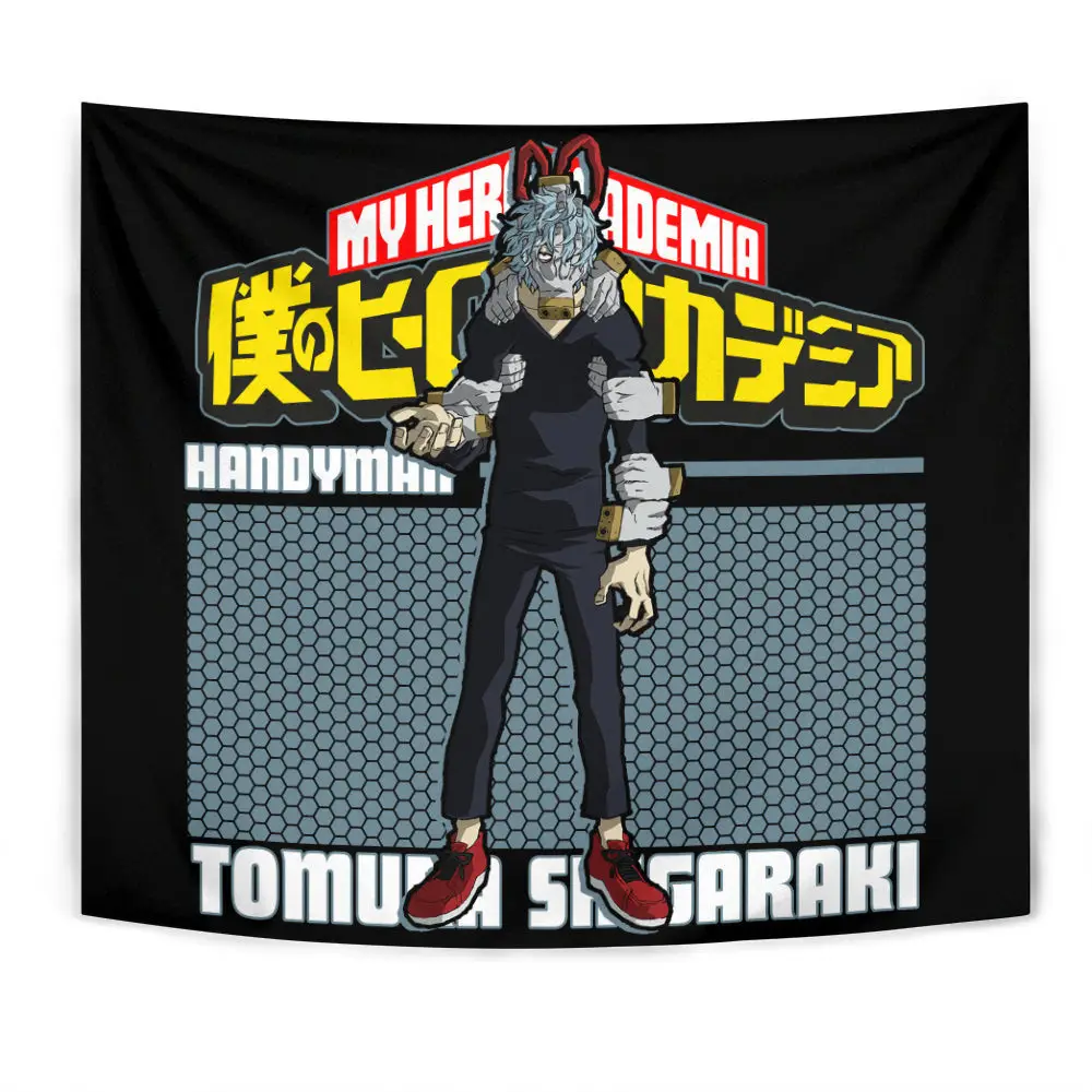 Tomura Shigaraki Tapestry Custom Anime Wall Decor