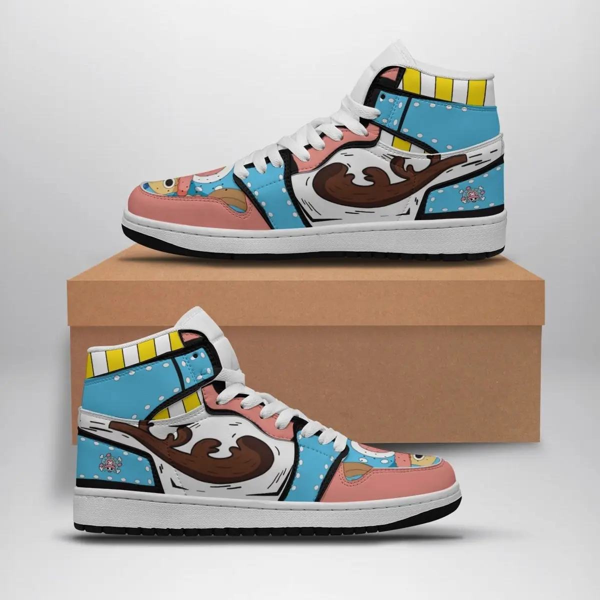 Tony Tony Chopper One Piece Air Jordan 1 Shoes