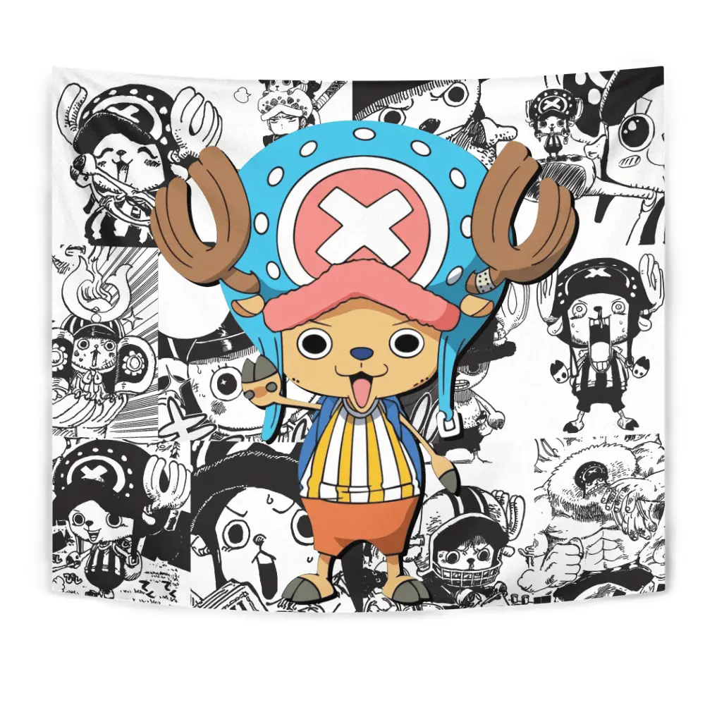 Tony Tony Chopper Tapestry Custom Anime Manga Room Wall Decor