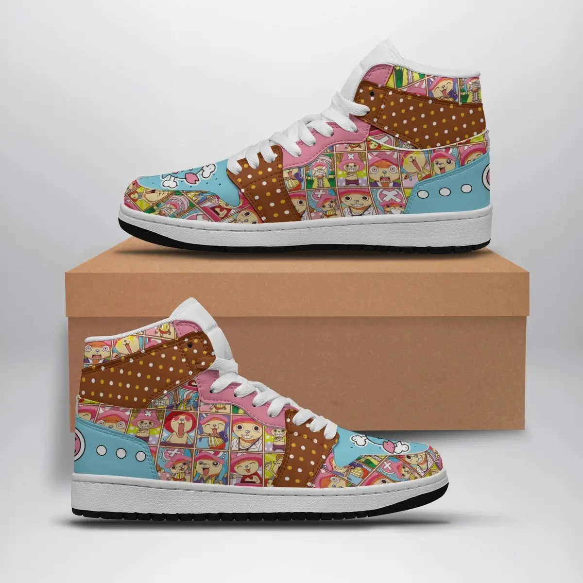 Tony Tony Chopper V2 One Piece Air Jordan 1 Shoes
