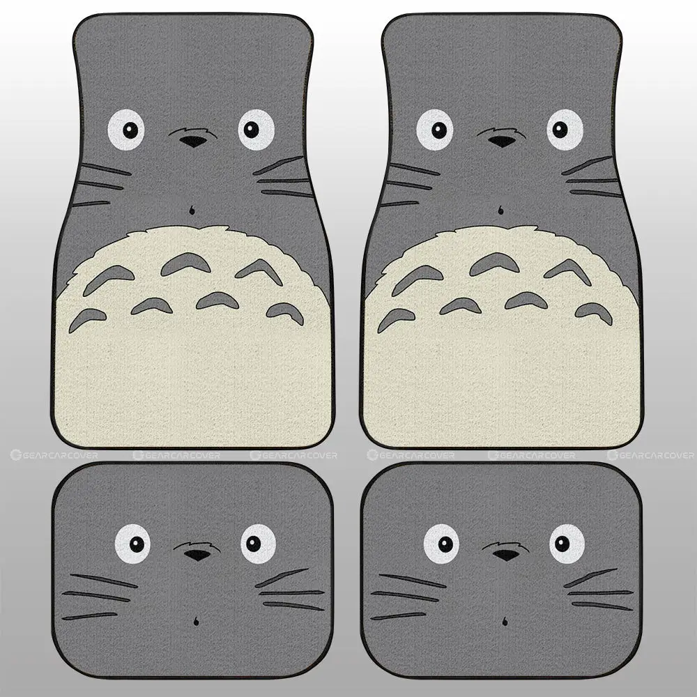 Totoro Car Floor Mats Custom My Neighbor Totoro Car Accessories