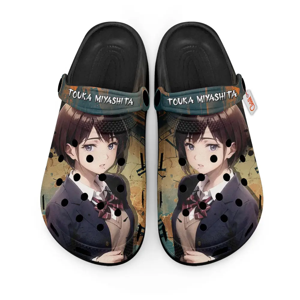 Touka Miyashita Horror Halloween Edition Custom Anime Clogs
