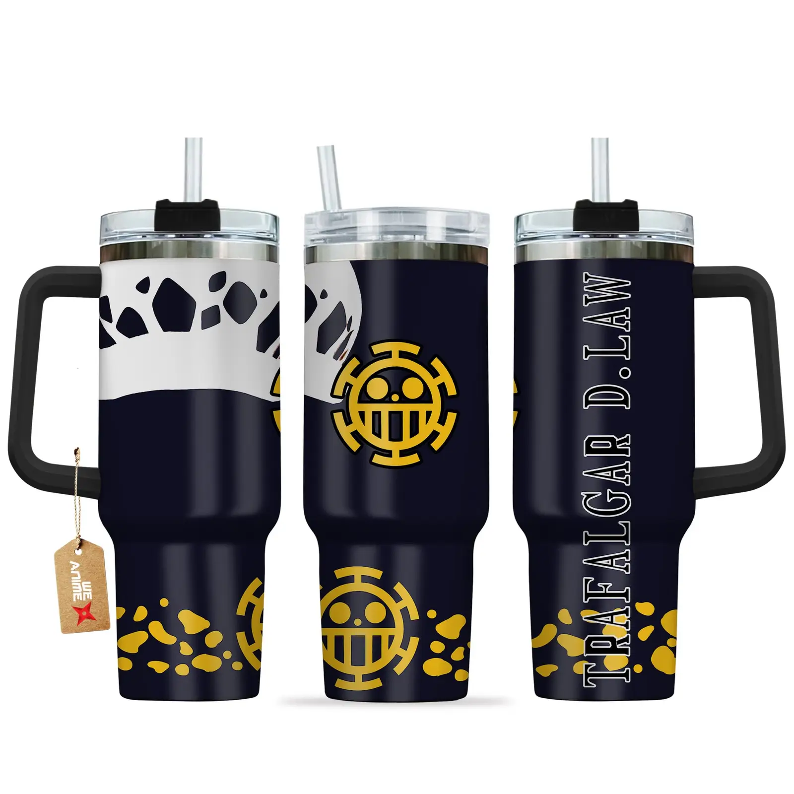 Trafalgar D. Law Anime Tumbler 40oz