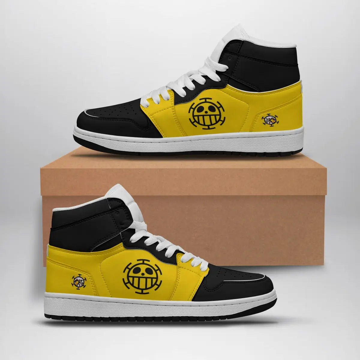 Trafalgar D. Water Law One Piece Air Jordan 1 Shoes