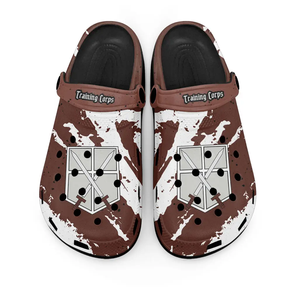 Training Corps Personalized Anime Clogs