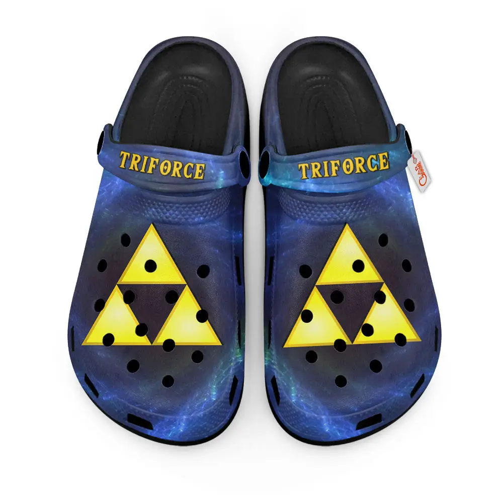 Triforce Premium Clogs Legend of Zelda Personalized