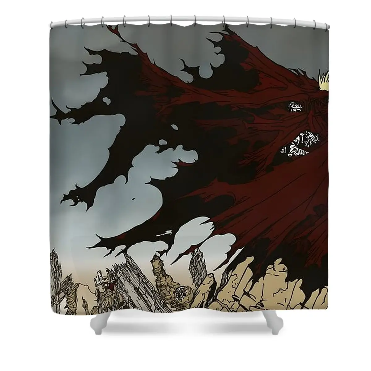 Trigun Shower Curtain | Anime Shower Curtains