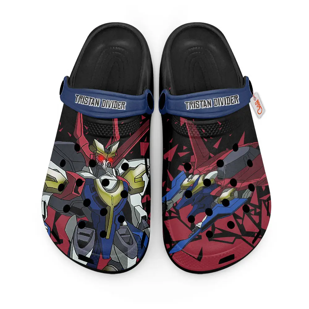 Tristan Divider Edition Custom Anime Clogs