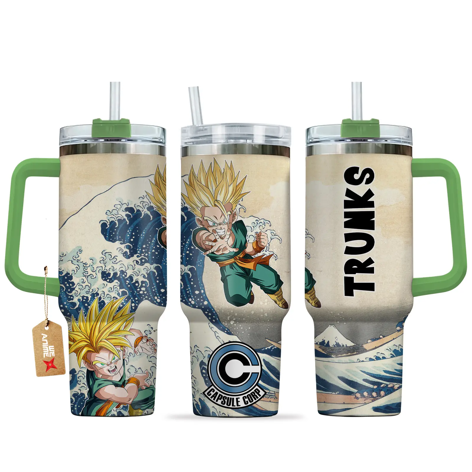 Trunks Kid Anime Tumbler 40oz Kanagawa Collection