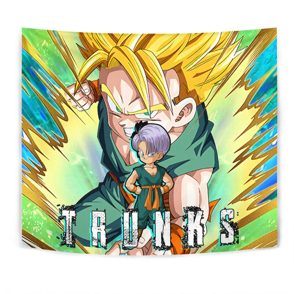 Trunks Tapestry Custom Anime Home Decor