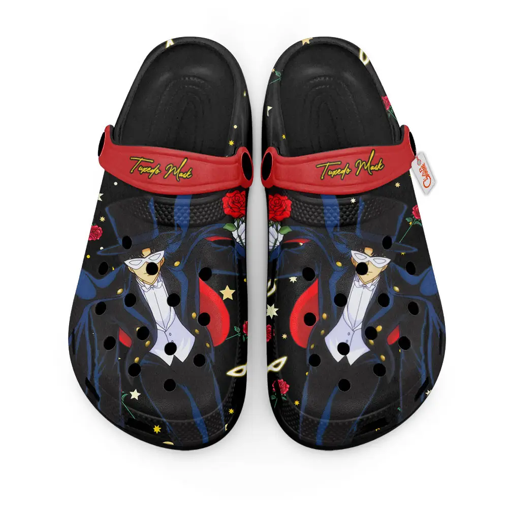 Tuxedo Mask Personalized Anime Clogs