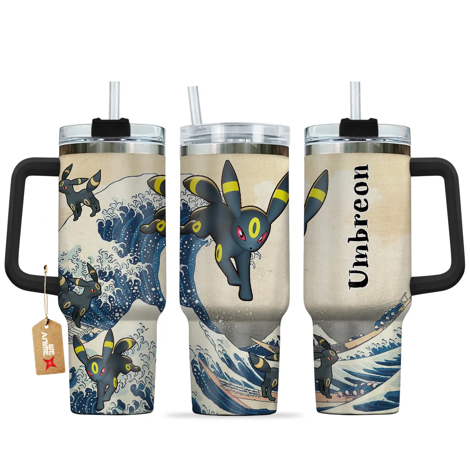 Umbreon Anime Tumbler 40oz Kanagawa Collection