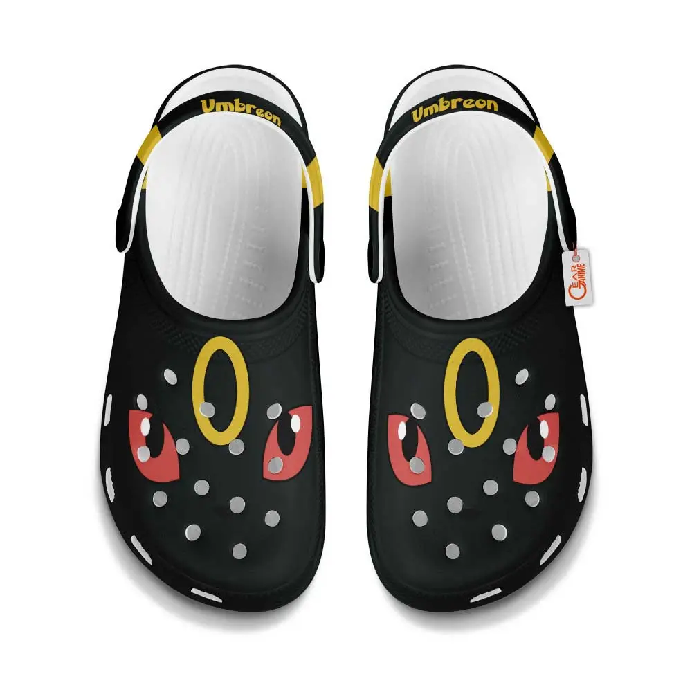 Umbreon Edition Custom Anime Clogs Funny Style