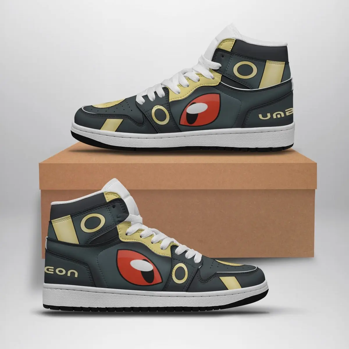 Umbreon Pokemon Air Jordan 1 Shoes