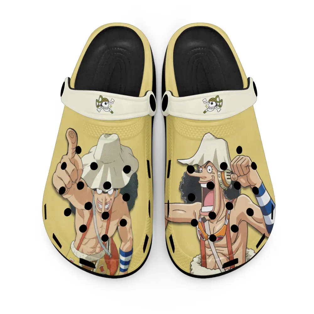 Usopp Edition Custom Anime Clogs