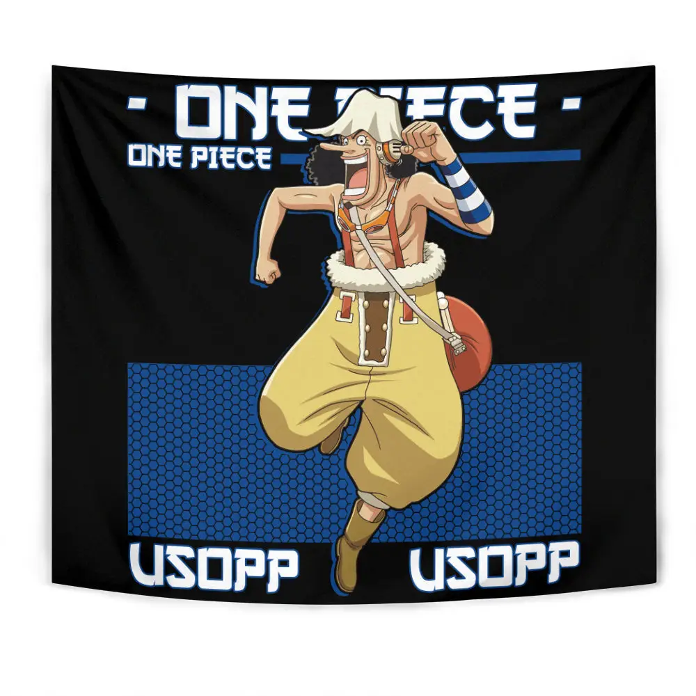 Usopp Tapestry Custom Anime Home Decor