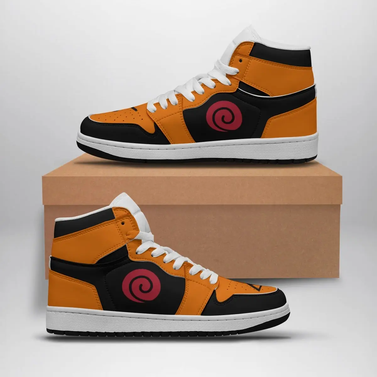 Uzumaki Uniform Shippuden Air Jordan 1 Shoes