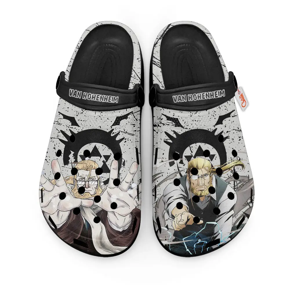Van Hohenheim Personalized Anime Clogs