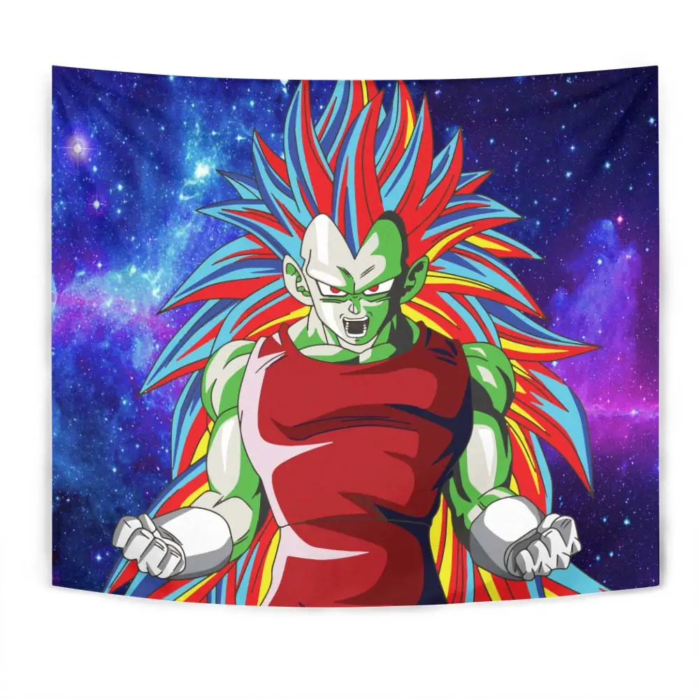 Vegeta SSJ Tapestry Custom Anime Room Wall Decor