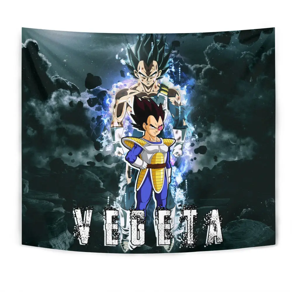 Vegeta Tapestry Custom Anime Home Decor
