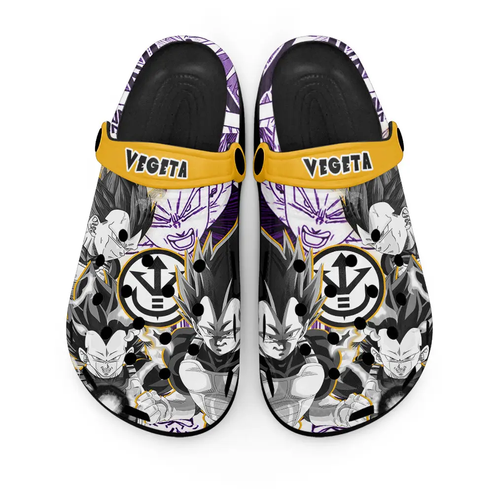 Vegeta Ultra Ego Personalized Anime Clogs