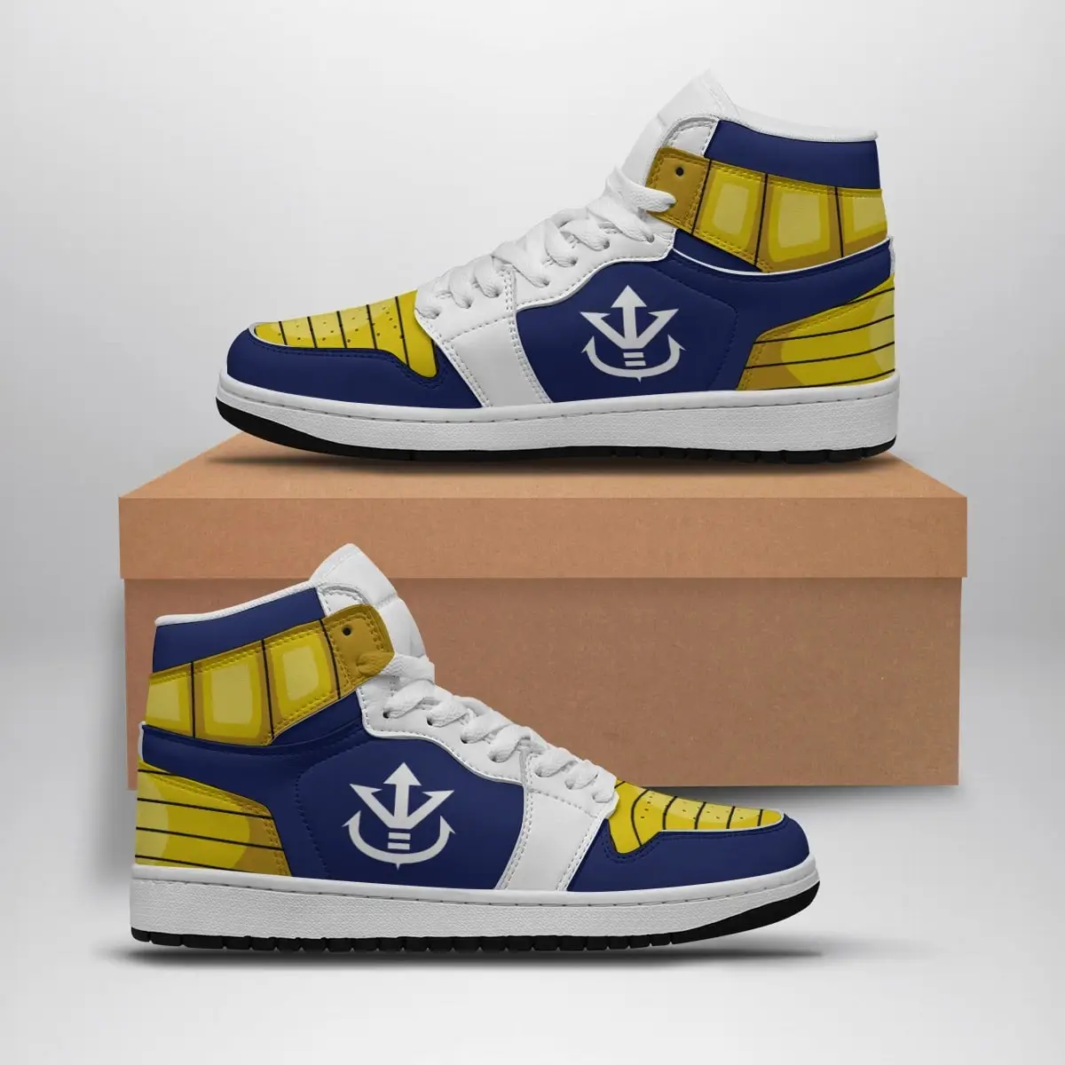Vegeta Uniform Dragon Ball Z Air Jordan 1 Shoes