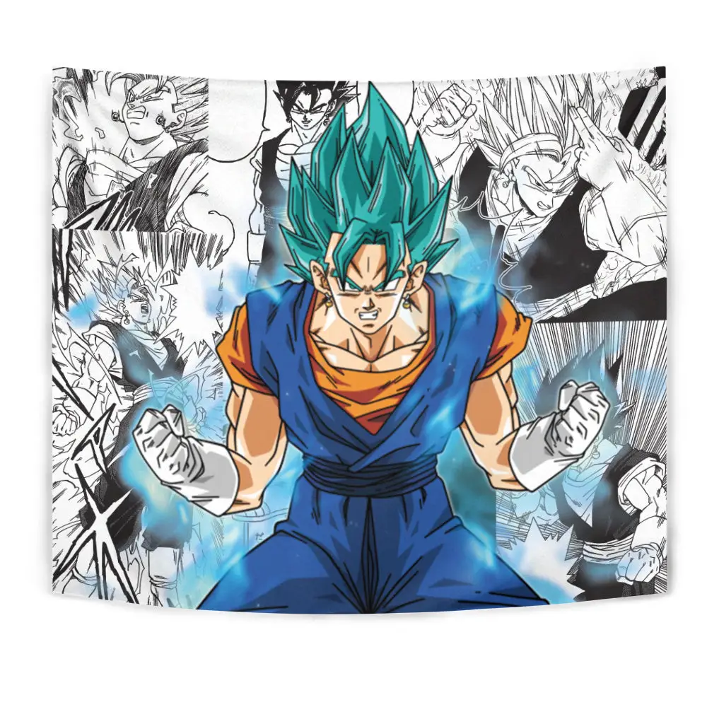 Vegito Tapestry Custom Anime Wall Decor