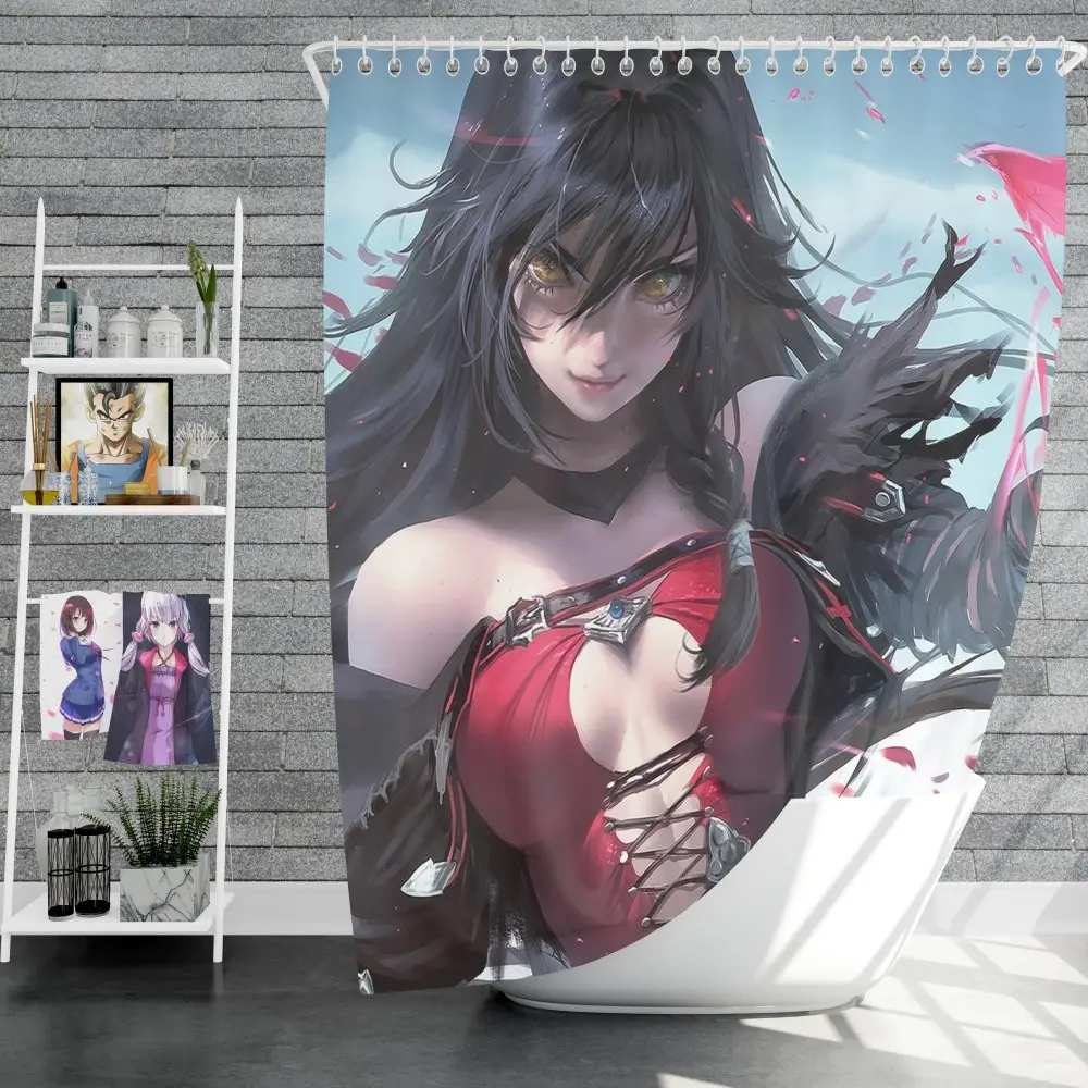 Velvet Crowe Hot Anime Girl Shower Curtain