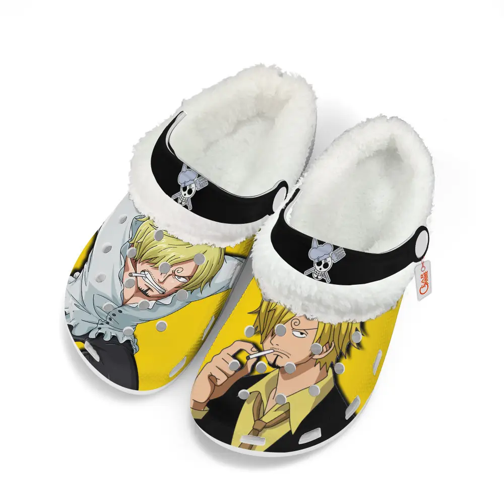 Vinsmoke Sanji Fleece-Lined Clogs