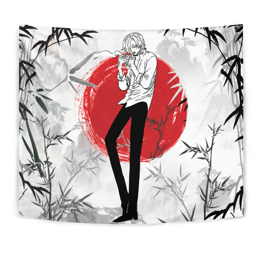 Vinsmoke Sanji Tapestry Custom Anime Wall Decor