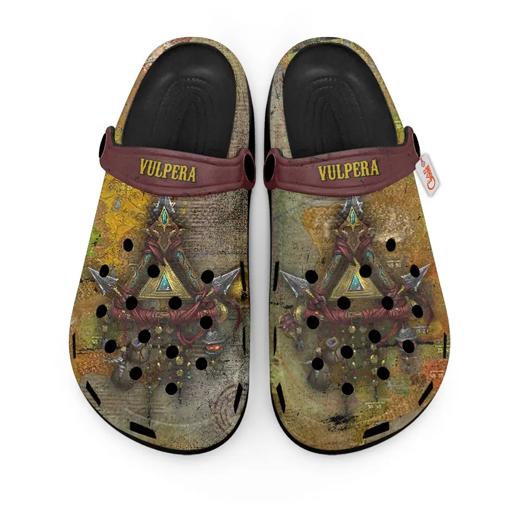 Vulpera World Of Warcraft Edition Premium Clogs for True Fans Custom Name