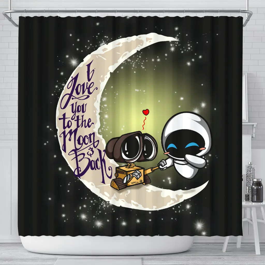 Wall-E & Eve Shower Curtain 