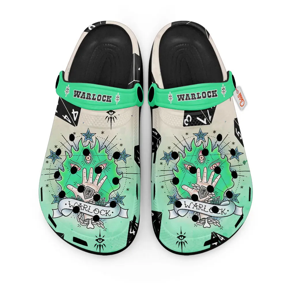 Warlock Dungeons And Dragons Personalized Edition Premium Clogs for True Fans