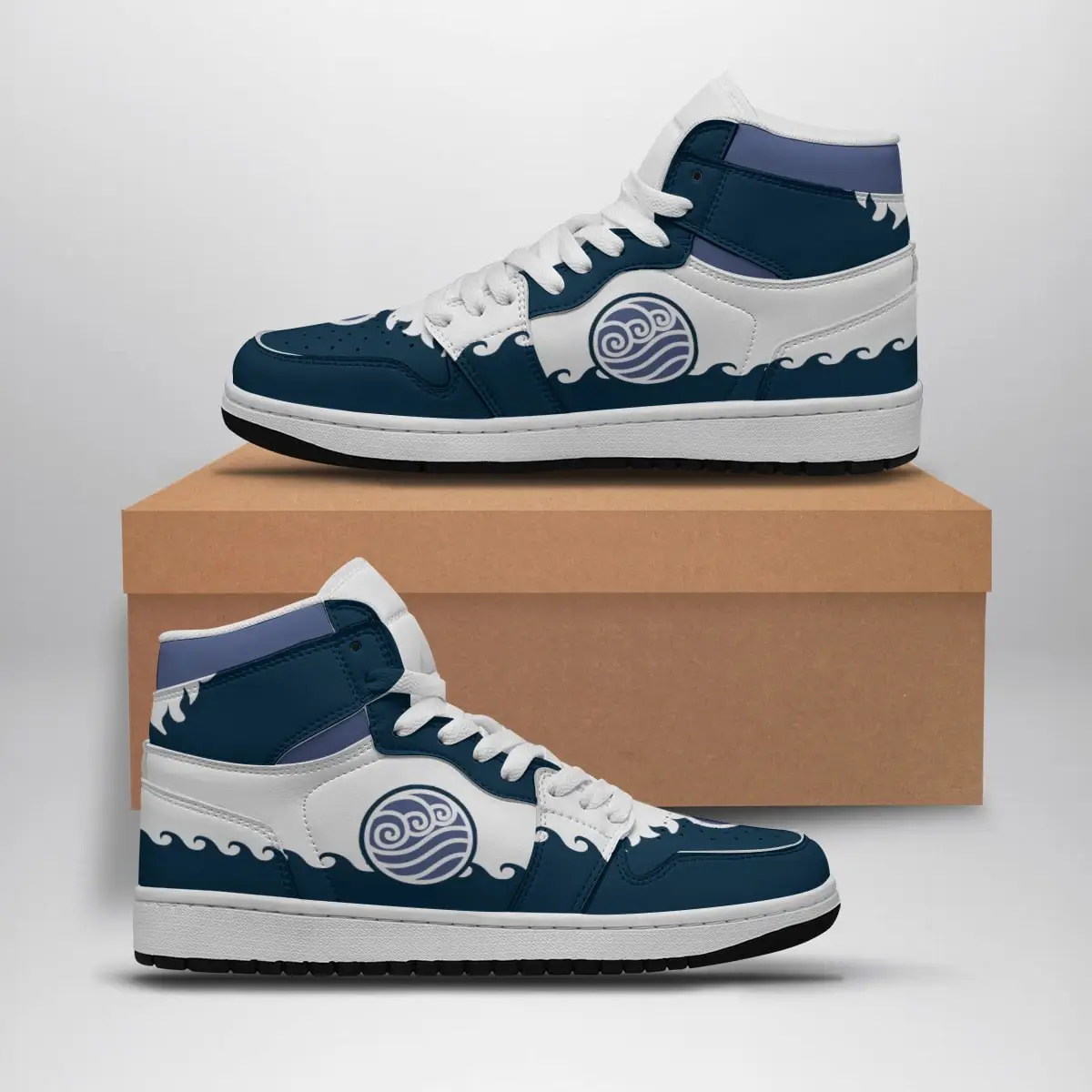 Waterbender Avatar Air Jordan 1 Shoes