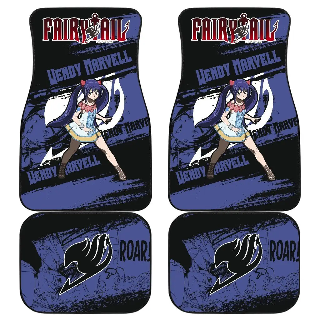 Wendy Marvell Fairy Tail Car Floor Mats Anime Gift