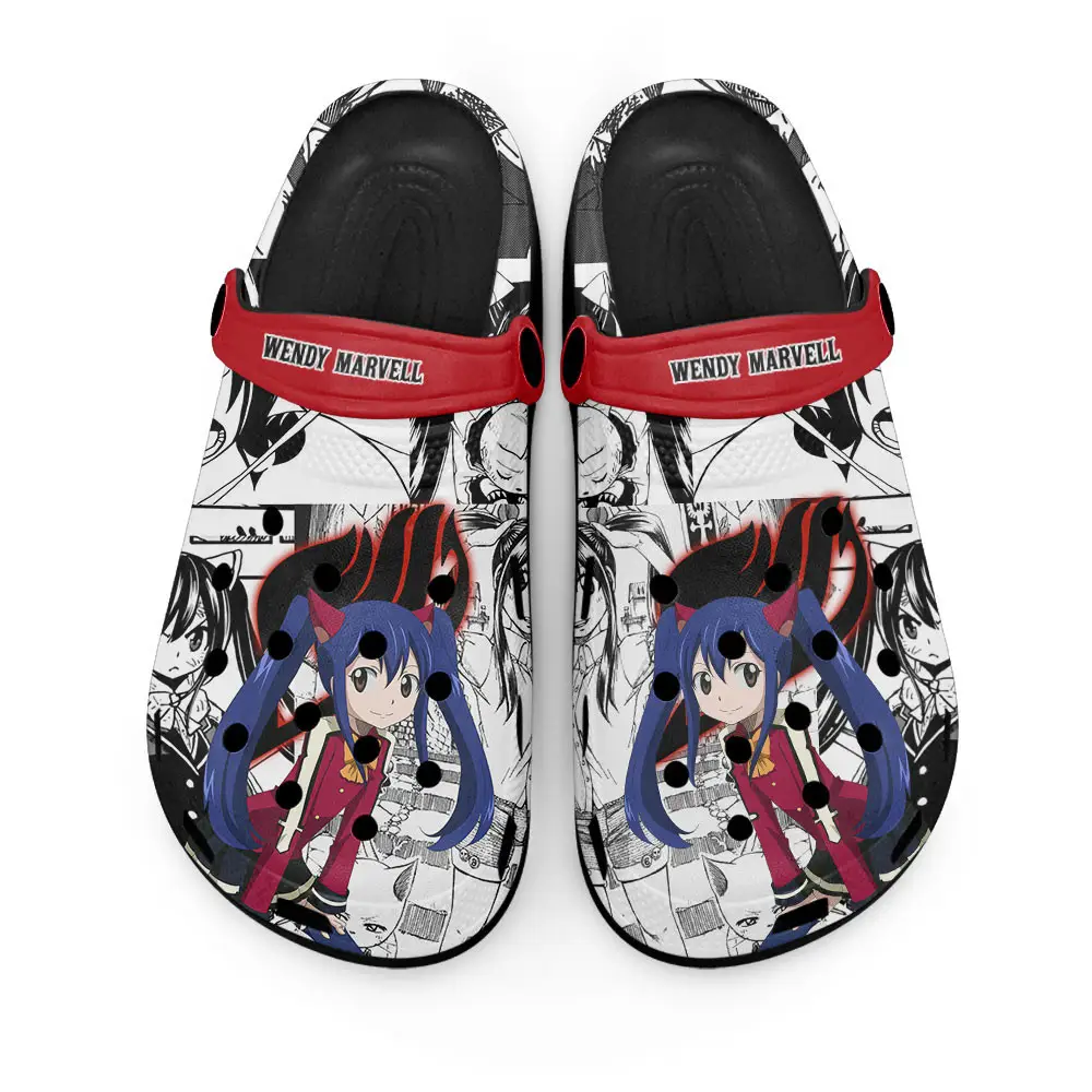 Wendy Marvell Personalized Anime Clogs