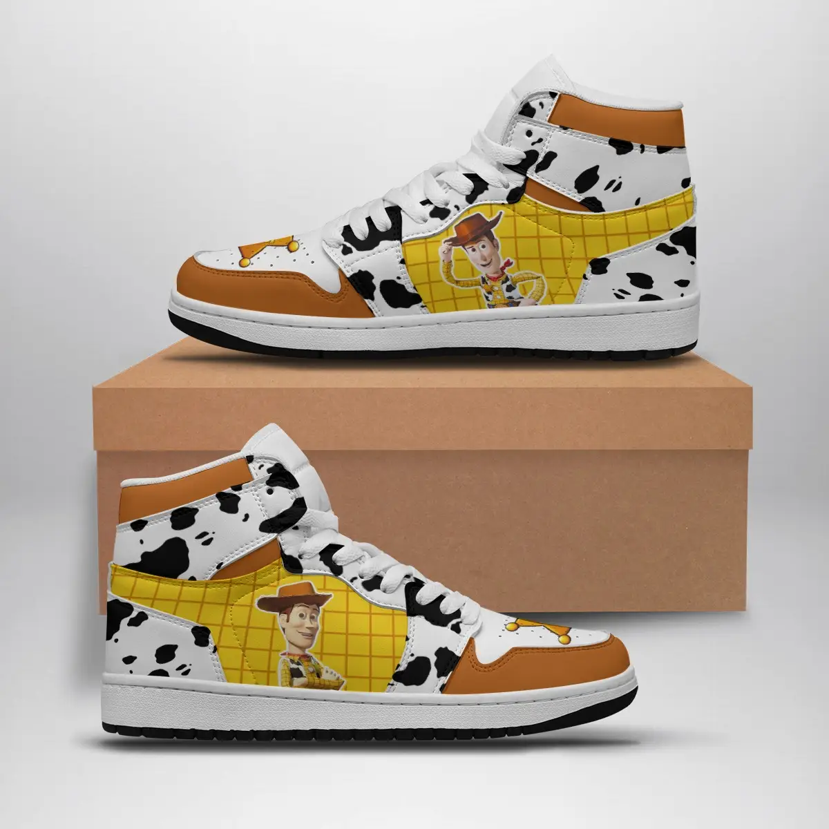 Woody Disney Air Jordan 1 Shoes