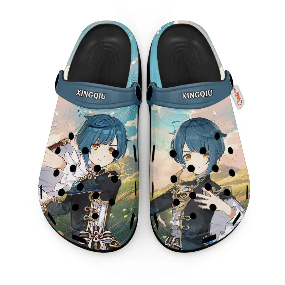 Xingqiu Genshin Impact Edition Premium Clogs Personalized Name