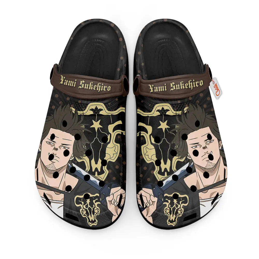 Yami Sukehiro Personalized Anime Clogs